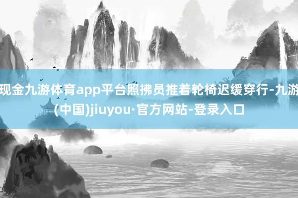 现金九游体育app平台照拂员推着轮椅迟缓穿行-九游(中国)jiuyou·官方网站-登录入口
